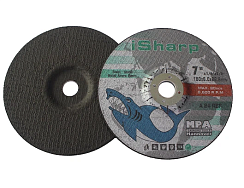 Шлифовальные круги, диски iSharp Т27 (металл, нержавеющая сталь, чугун, камень)